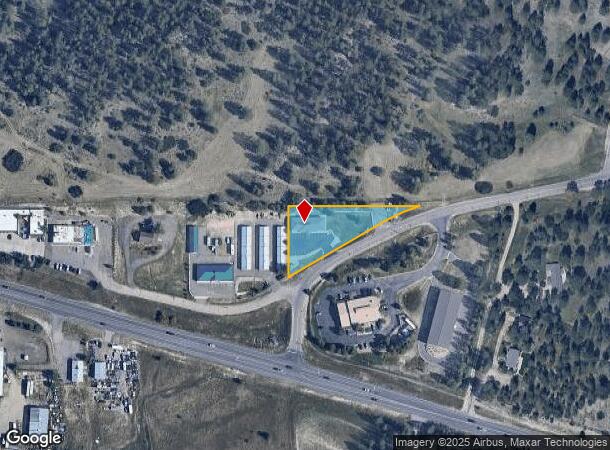 7601 Burning Tree Dr, Franktown, CO Parcel Map