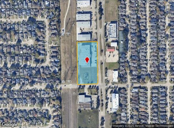 6498 Wilcrest Dr, Houston, TX Parcel Map