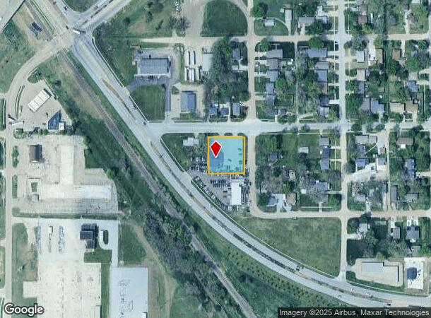  1011 W Dawes Ave, Lincoln, NE Parcel Map