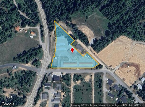 33 Huckleberry Ave, Priest River, ID Parcel Map