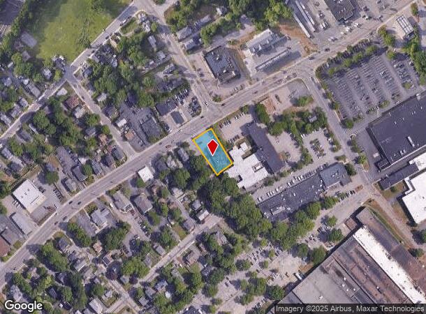  183 Pleasant St, Attleboro, MA Parcel Map
