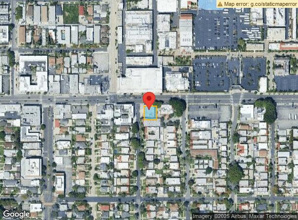  5546 Melrose Ave, Los Angeles, CA Parcel Map