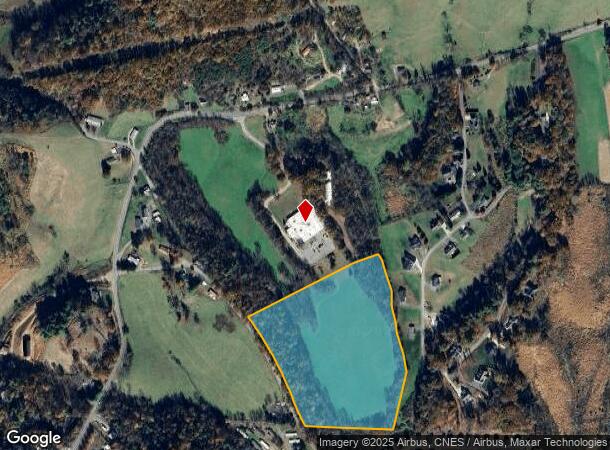 1270 N Main St, Mars Hill, NC Parcel Map