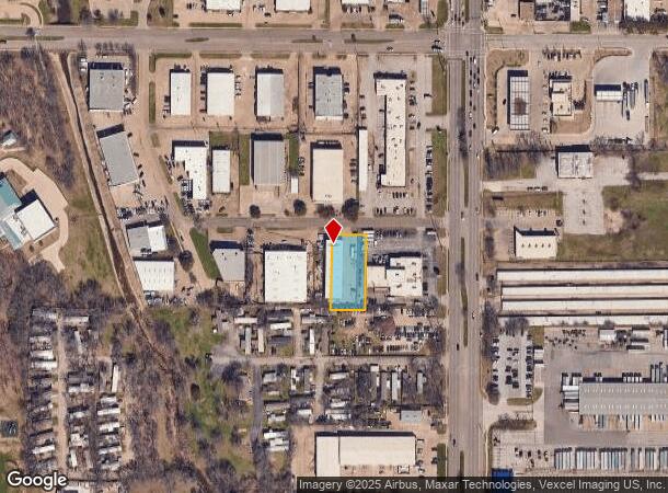  3500 Kim Dr, Irving, TX Parcel Map