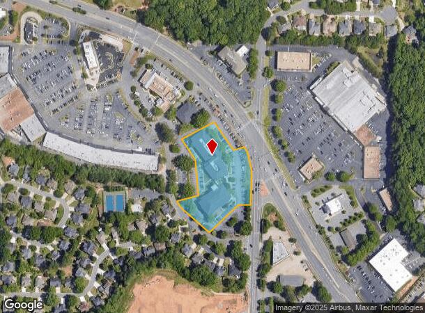 1121 Johnson Ferry Rd, Marietta, GA Parcel Map