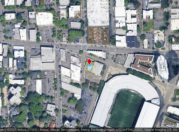 714 Sw 20Th Pl, Portland, OR Parcel Map
