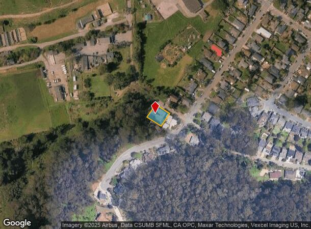 1580 Higgins Way, Pacifica, CA Parcel Map