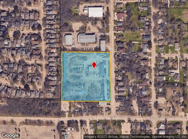 421 Compton Ave, Irving, TX Parcel Map