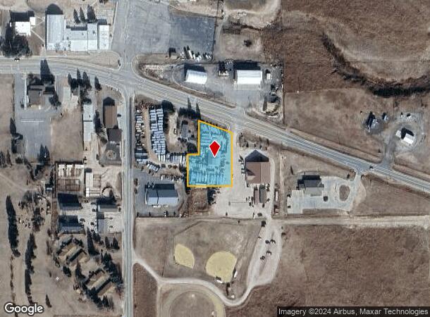  610 Comanche St, Kiowa, CO Parcel Map