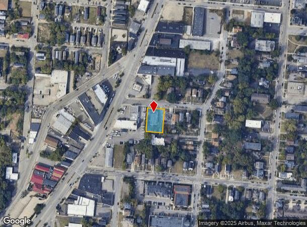 911 Rogers Pl, Cincinnati, OH Parcel Map