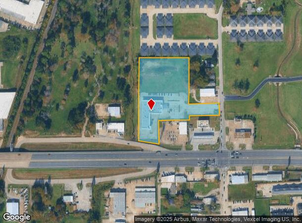 1207 N Houston Ave, Humble, TX Parcel Map