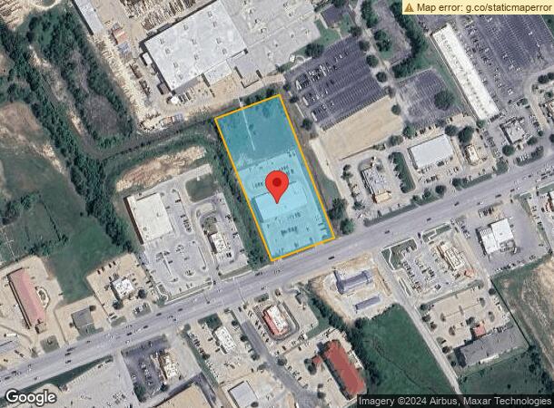  2845 W Washington St, Stephenville, TX Parcel Map