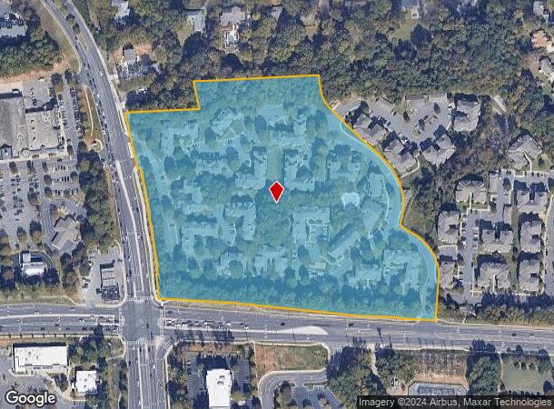  4800 Alexander Valley Dr, Charlotte, NC Parcel Map