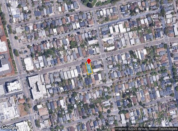  1248 Ashby Ave, Berkeley, CA Parcel Map