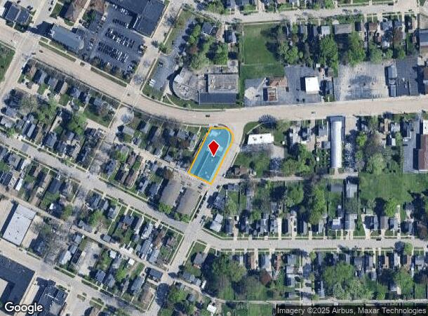 1464 University Ave, Green Bay, WI Parcel Map