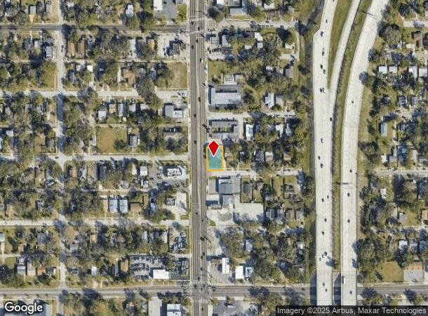  1650 34Th St S, Saint Petersburg, FL Parcel Map