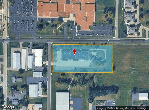  1400 E Inman Pkwy, Beloit, WI Parcel Map
