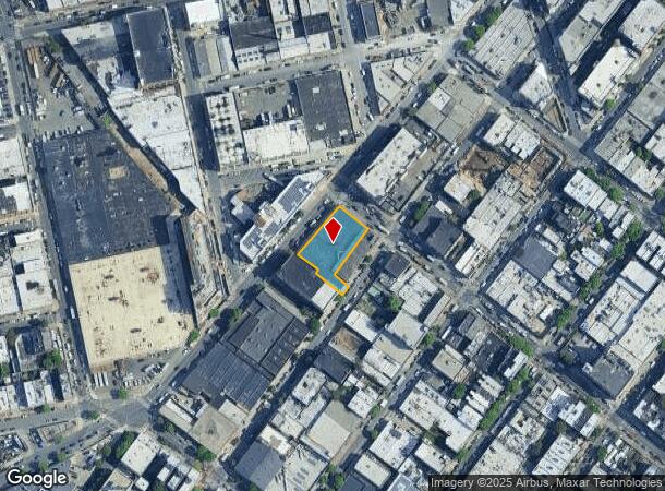  1224 Flushing Ave, Brooklyn, NY Parcel Map