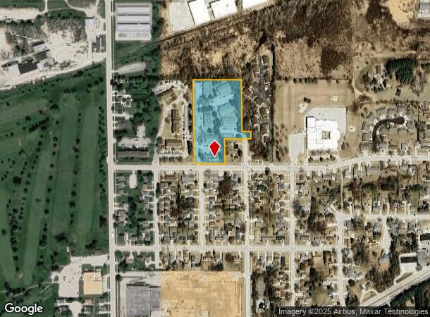 1704 E Meadowbrook Dr, Manitowoc, WI Parcel Map