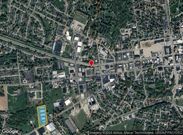  834 Bellbrook Ave, Xenia, OH Parcel Map