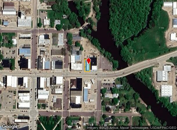  109 1St Ave, Rock Rapids, IA Parcel Map