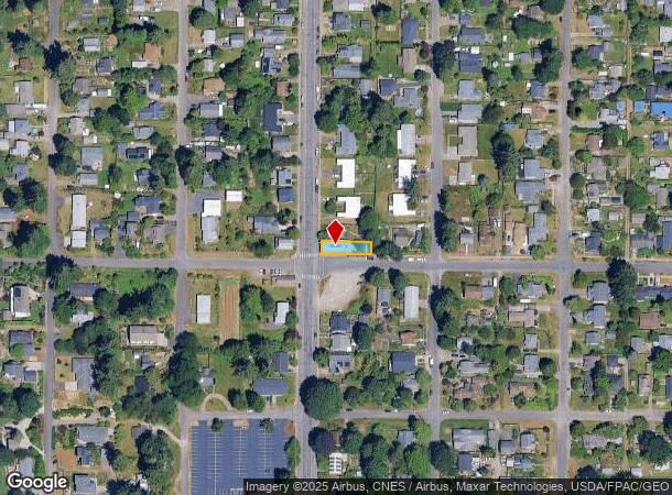  1100 Puget St Ne, Olympia, WA Parcel Map