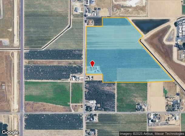  5800 S Maple Ave, Fresno, CA Parcel Map