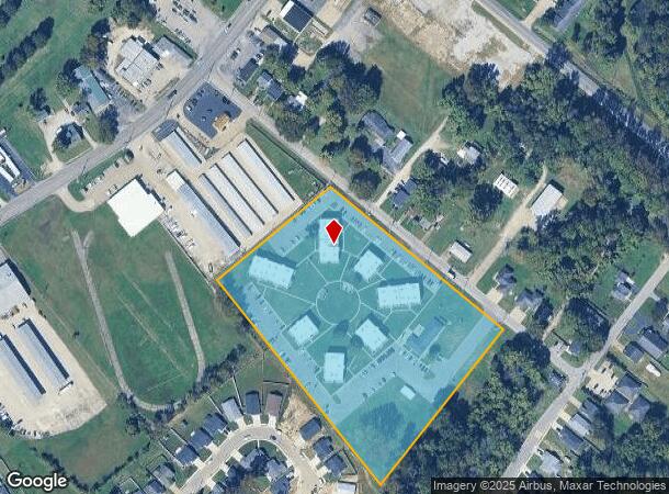 500 Fair St, Henderson, KY Parcel Map