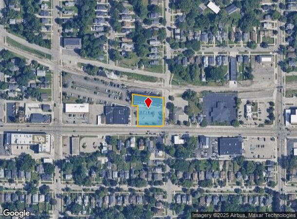 411 Houseman Ave Ne, Grand Rapids, MI Parcel Map