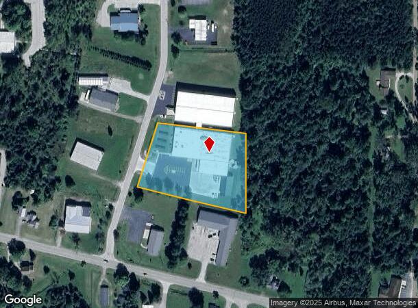  1 Enterprise Dr, Vassar, MI Parcel Map