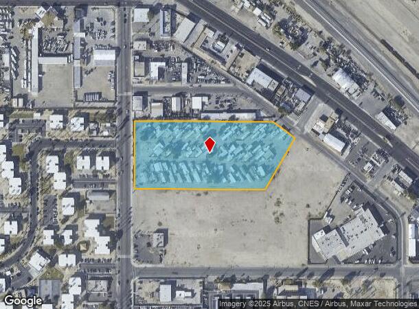  46200 Calhoun St, Indio, CA Parcel Map