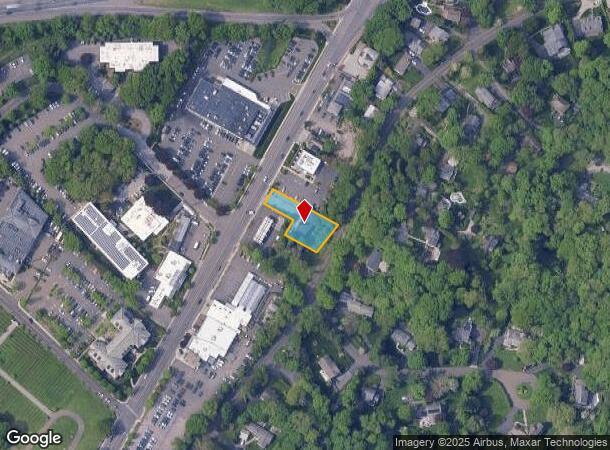 1350 Post Rd, Darien, CT Parcel Map