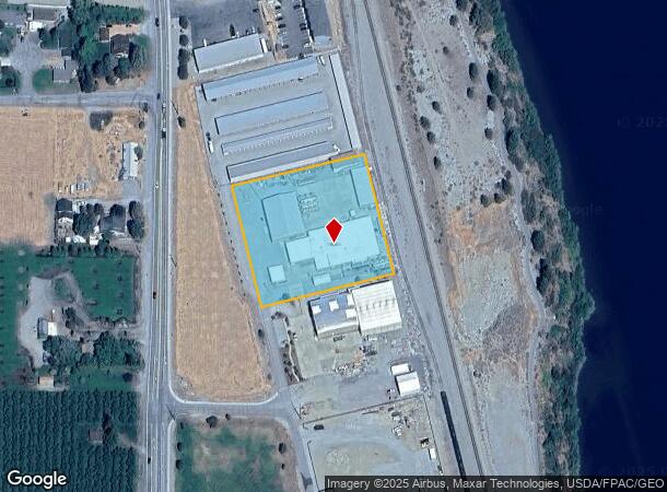 14775 Shamel St, Entiat, WA Parcel Map