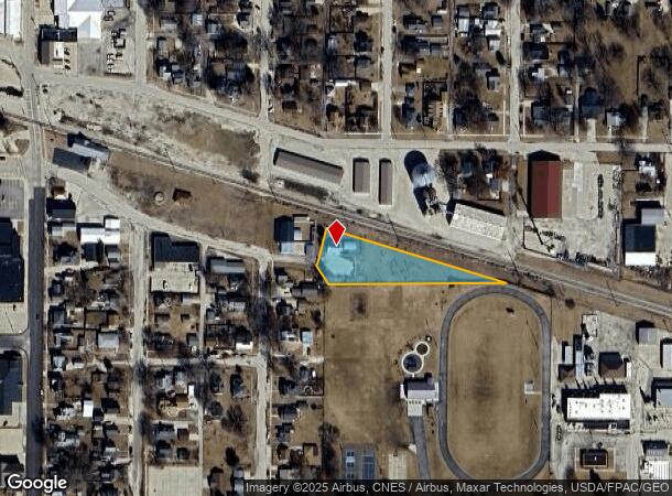  98 S Spring St, Geneseo, IL Parcel Map
