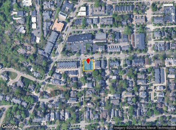 525 Watkins St, Birmingham, MI Parcel Map