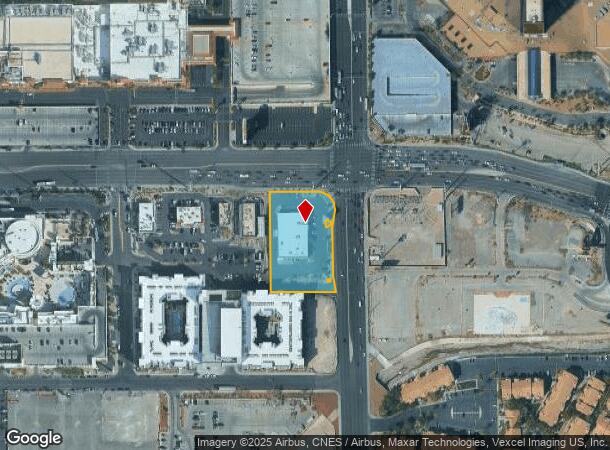 3821 W Flamingo Rd, Las Vegas, NV Parcel Map