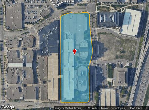  1550 Utica Ave S, Minneapolis, MN Parcel Map