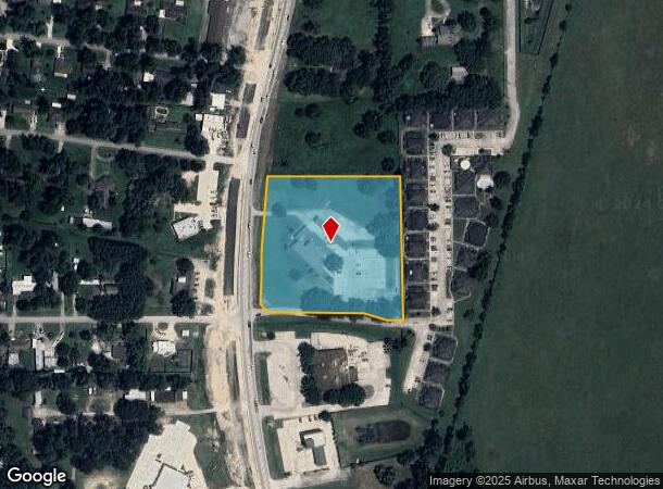  25100 Fm 2100 Rd, Huffman, TX Parcel Map