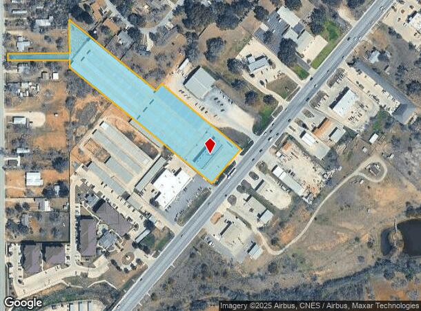 1222 W Oaklawn Rd, Pleasanton, TX Parcel Map