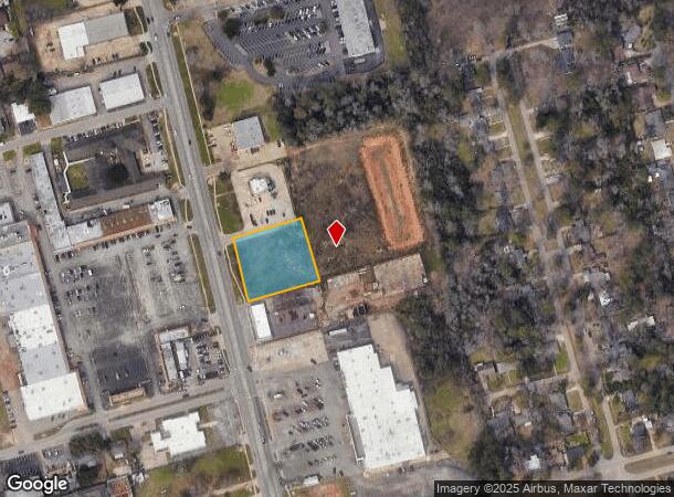 2010 N Frazier St, Conroe, TX Parcel Map
