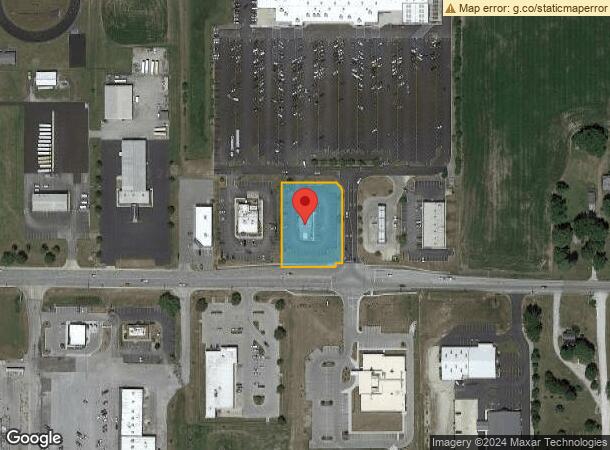  2446 E Wabash St, Frankfort, IN Parcel Map