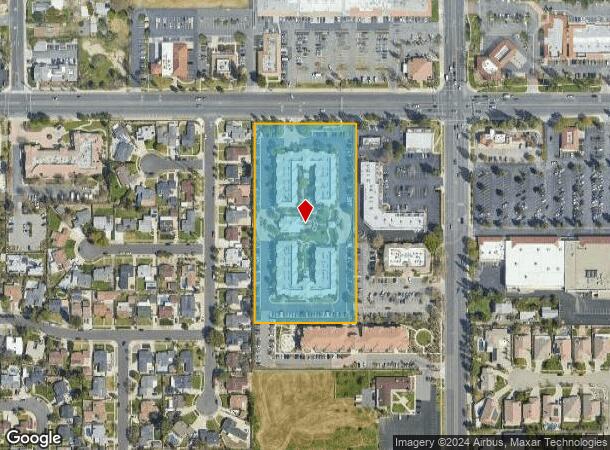  9609 Base Line Rd, Rancho Cucamonga, CA Parcel Map