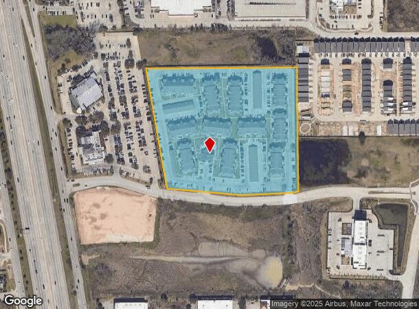  8787 Shenandoah Park Dr, Shenandoah, TX Parcel Map