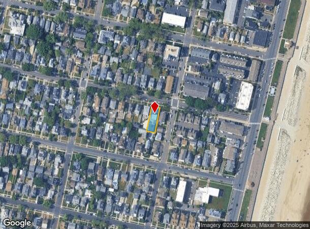 203 Brinley Ave, Bradley Beach, NJ Parcel Map