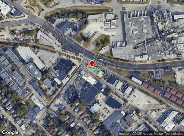  701 National Ave, Lexington, KY Parcel Map