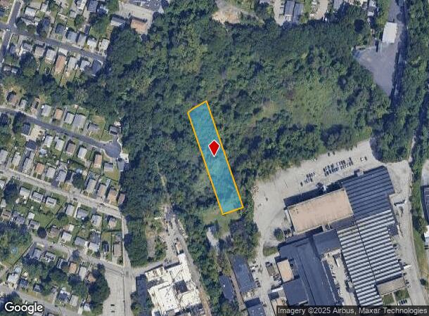  547 Mineral Spring Ave, Pawtucket, RI Parcel Map