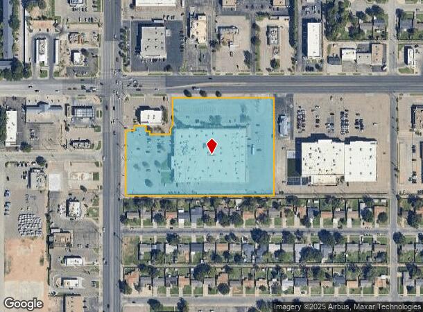  5025 50Th St, Lubbock, TX Parcel Map