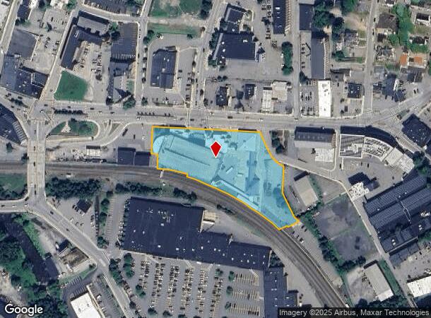  100 Main St, Fitchburg, MA Parcel Map