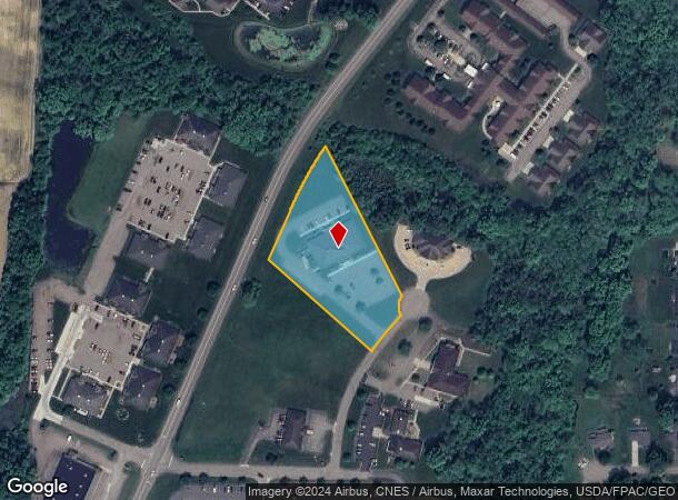  3823 James Ct, Zanesville, OH Parcel Map