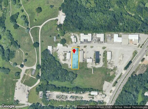 707 Widewater Dr, Lafayette, IN Parcel Map